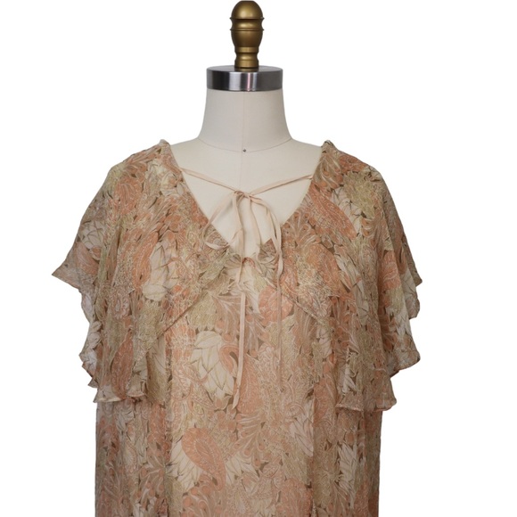 By Malene Birger Romantic Silk Chiffon Dress - Picture 2 of 12